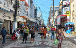 Calcadao da Joao Pessoa em Aracaju - Foto Sara Florencio-PMA